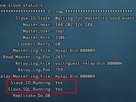 mysql基于GTID搭建主从复制